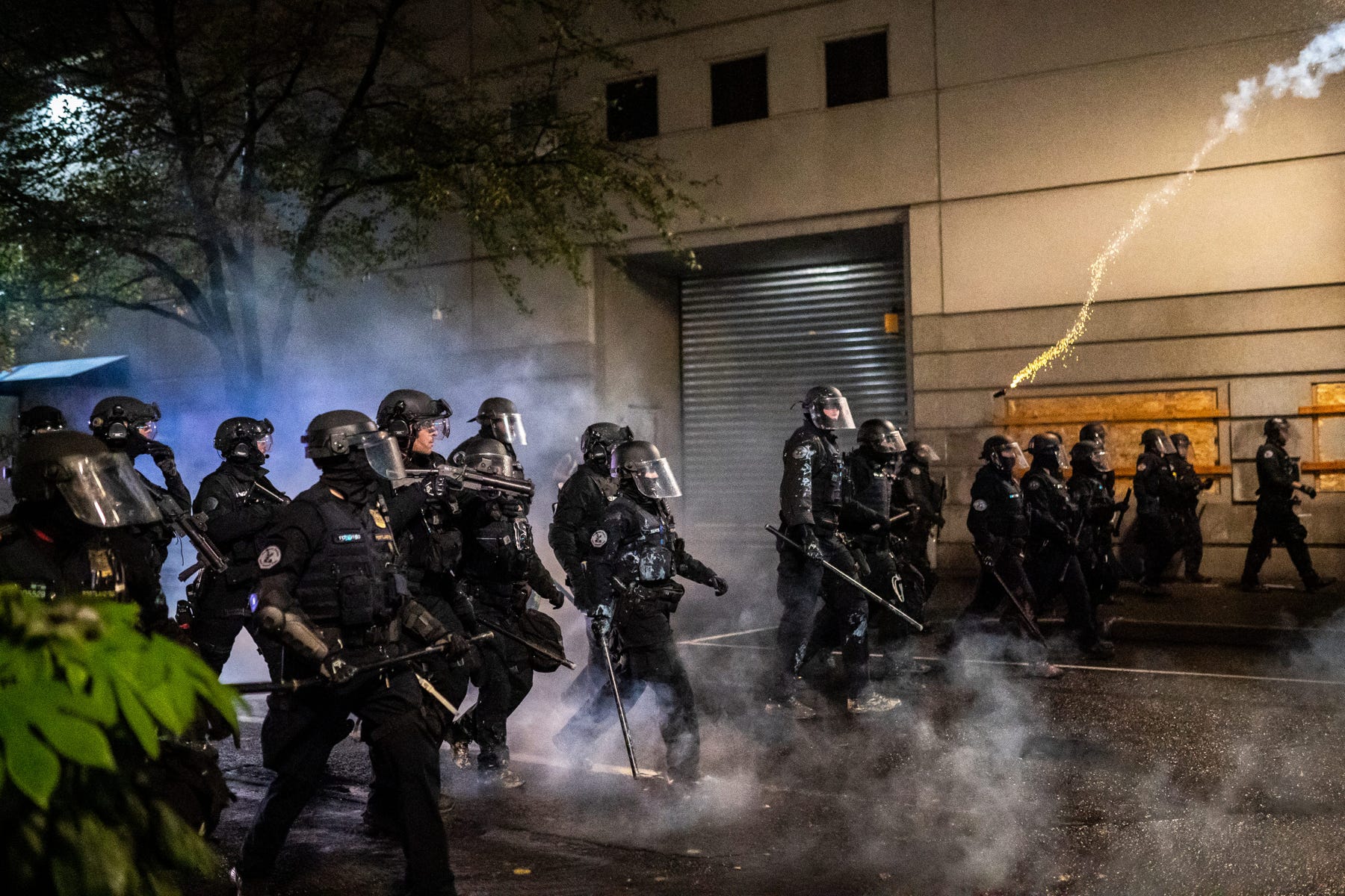 Future agents. Музей беспорядка. Полиция Портленда. Street Team and Police. Crowd Control Antifa.